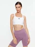 Bielizna sportowa damska - Under Armour Biustonosz sportowy Ua Hg Armour High 1379195 Biały Compression Fit - miniaturka - grafika 1