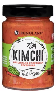 Runoland Kimchi Hot  Vegan 270g - Runoland - Kuchnie świata - miniaturka - grafika 1