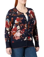 Swetry damskie - Betty Barclay Damski sweter 5734/1157, ciemnoniebieski/brązowy, 40 (DE) - miniaturka - grafika 1