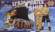 Figurki dla dzieci - one piece - model kit - ship - spade pirates 'reprod' - miniaturka - grafika 1