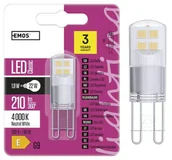 Żarówki LED - Żarówka Led G9 1,9W =22W 4000K Neutralna Biel 210LM 230V Classic Jc - miniaturka - grafika 1