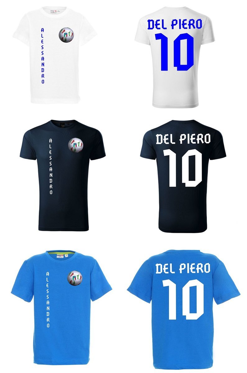 Koszulka Włochy ALESSANDRO DEL PIERO 10 Jr