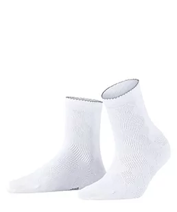 Burlington Kobiety Krótkie skarpety Chelsea W SSO Bawełna krótkie z wzorem 1 Para, Biały (White 2000), 36-41 - Skarpetki damskie - miniaturka - grafika 1