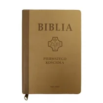 Biblia pierwszego Kościoła beżowa z paginatorami - Religia i religioznawstwo - miniaturka - grafika 1