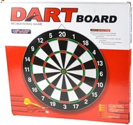 Dart - Tarcza dart sizalowa 38 cm + 6 rzutek - miniaturka - grafika 1