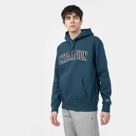 Bluzy sportowe męskie - Męska bluza dresowa nierozpinana z kapturem CHAMPION Hooded Sweatshirt - miniaturka - grafika 1