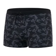 Kąpielówki męskie - Męskie Bokserki kąpielowe SPEEDO VALMILTON ASHT AM 8-056588815 – Czarny - miniaturka - grafika 1