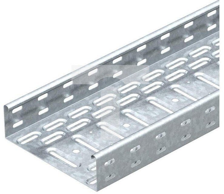 OBO Bettermann Korytko kablowe perforowane 100x60 grubość 0,75mm LKS 60/100/0,75 3M LKS 610 3M FS 6048812 /3m/ 6048812