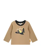 Kaftaniki dla niemowląt - Steiff Koszulka w kolorze beżowym - miniaturka - grafika 1
