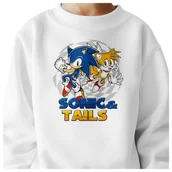 Bluzy dla dziewczynek - BLUZA DZIECIĘCA SONIC 146-152 DLA DZIEWCZYNKI CHŁOPCA - miniaturka - grafika 1