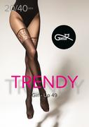 Akcesoria do bielizny erotycznej - Gatta Girl-Up 49 Tights Nero 3-M - miniaturka - grafika 1