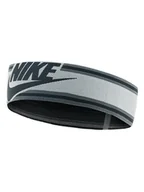 Czapki damskie - Nike Opaska materiałowa N.100.3550.147.OS Szary - miniaturka - grafika 1