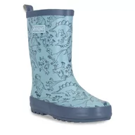 Buty dla dziewczynek - Kalosze ZigZag Gemus Kids Rubber Boot Z212421 Cameo Blue - miniaturka - grafika 1