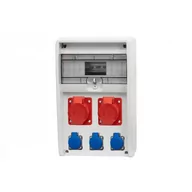 Bezpieczniki elektryczne - Rozdzielnica 12S Ulisse 2x16A 5p, 3x230V 12modułów - miniaturka - grafika 1