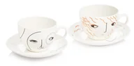 Filiżanki - Filiżanka z podstawką myCOFFEE, 2 szt., Emotions - miniaturka - grafika 1