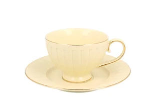 Duo EXCLUSIVE FILIŻANKA ZE SPODKIEM 240 ML NINA PORCELANA 5902693911173 - Filiżanki - miniaturka - grafika 1