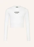 Koszulki dla dziewczynek - Guess Koszulka Z Długim Rękawem weiss - GUESS - miniaturka - grafika 1