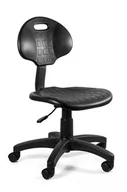 Fotele i krzesła biurowe - Fotel, krzesło specjalistyczne, obrotowe, medyczne, Gorion, czarny - miniaturka - grafika 1