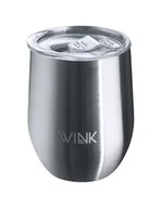 Kubki termiczne - Kubek Termiczny Tumbler WINK SILVER MATTE 350 ml. T-00009 - miniaturka - grafika 1