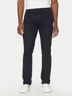 Spodnie sportowe damskie - Guess Spodnie materiałowe M5RAS2WGXW1 Granatowy Regular Fit - miniaturka - grafika 1