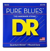 Struny gitarowe  - DR PBVW-40 Pure Blues okrągły rdzeń basowy 4-struny 40-95 PBVW-40 - miniaturka - grafika 1