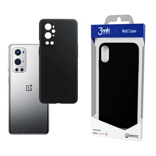 3mk Matt Case do OnePlus 9 Pro (czarny) - Etui i futerały do telefonów - miniaturka - grafika 1
