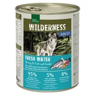 Mokra karma dla psów - REAL NATURE WILDERNESS Adult Fresh Water — śledź, łosoś i kaczka 6x800 g - miniaturka - grafika 1