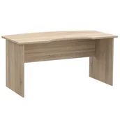 Biurka - Skandynawskie duże biurko bez szuflad dąb sonoma F2-A85 - miniaturka - grafika 1