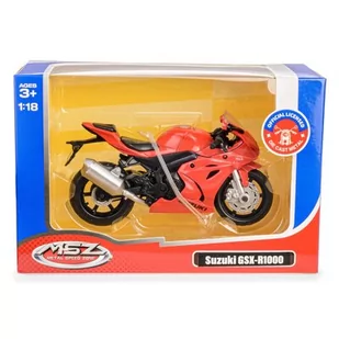 Motocykl DAFFI MSZ Suzuki GSX-R1000 M-317 - Samochody i pojazdy dla dzieci - miniaturka - grafika 1