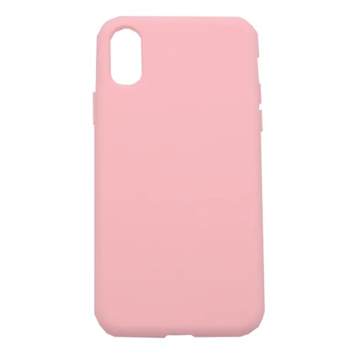 Etui silikonowe 4Mobee do Apple iPhone 12 Mini pudrowo różowe
