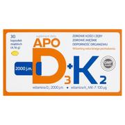 Apotex NEDERLAND BV Apo D3 + K2 x 30 kaps