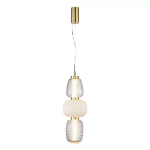 Lampa wisząca CARO GOLD 28W LED - Lampy sufitowe - miniaturka - grafika 1