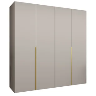 Szafa uchylna garderoba z cichym domykiem ubraniowa z półkami ALICANTE 1 200 głębokość 52 cm wysokość 202 cm - Szafy - miniaturka - grafika 1