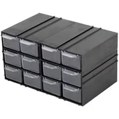 Skrzynki i torby narzędziowe - Mega Mega Szafka plastikowa z szufladkami PX 12 szufladek 35806 35806 - miniaturka - grafika 1