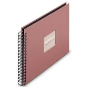 Albumy fotograficzne - Album HAMA Fine Art Czarne kartki Ceglany (50 stron) - miniaturka - grafika 1