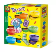 Zabawki kreatywne - Ses farby do tekstyliów batik 6 kolorów # z wartością produktów powyżej 89zł! - miniaturka - grafika 1