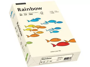 Papyrus Papier xero A4 kolor RAINBOW past. - kremowy 3 - Papier do drukarek - miniaturka - grafika 1