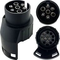 Akcesoria motoryzacyjne - Adapter 7/13 Pin Redukcja Przejściówka Gniazda Przyczepy Camping - miniaturka - grafika 1