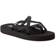 Klapki i japonki damskie - Teva Japonki Olowahu 6840 Mix B Black On Black - miniaturka - grafika 1