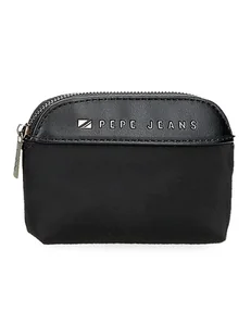 Pepe Jeans Portfel "Morgan" w kolorze czarnym - 11 x 8 x 1,5 cm - Portfele - miniaturka - grafika 1