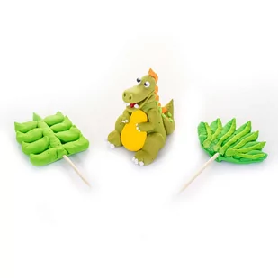 Figurki Cukrowe Dinozaur Rex Na Tort - Dodatki do ciast w proszku - miniaturka - grafika 1