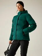 Kurtki damskie - Dare 2b Kurtka pikowana "Entrusted" w kolorze ciemnozielonym - miniaturka - grafika 1