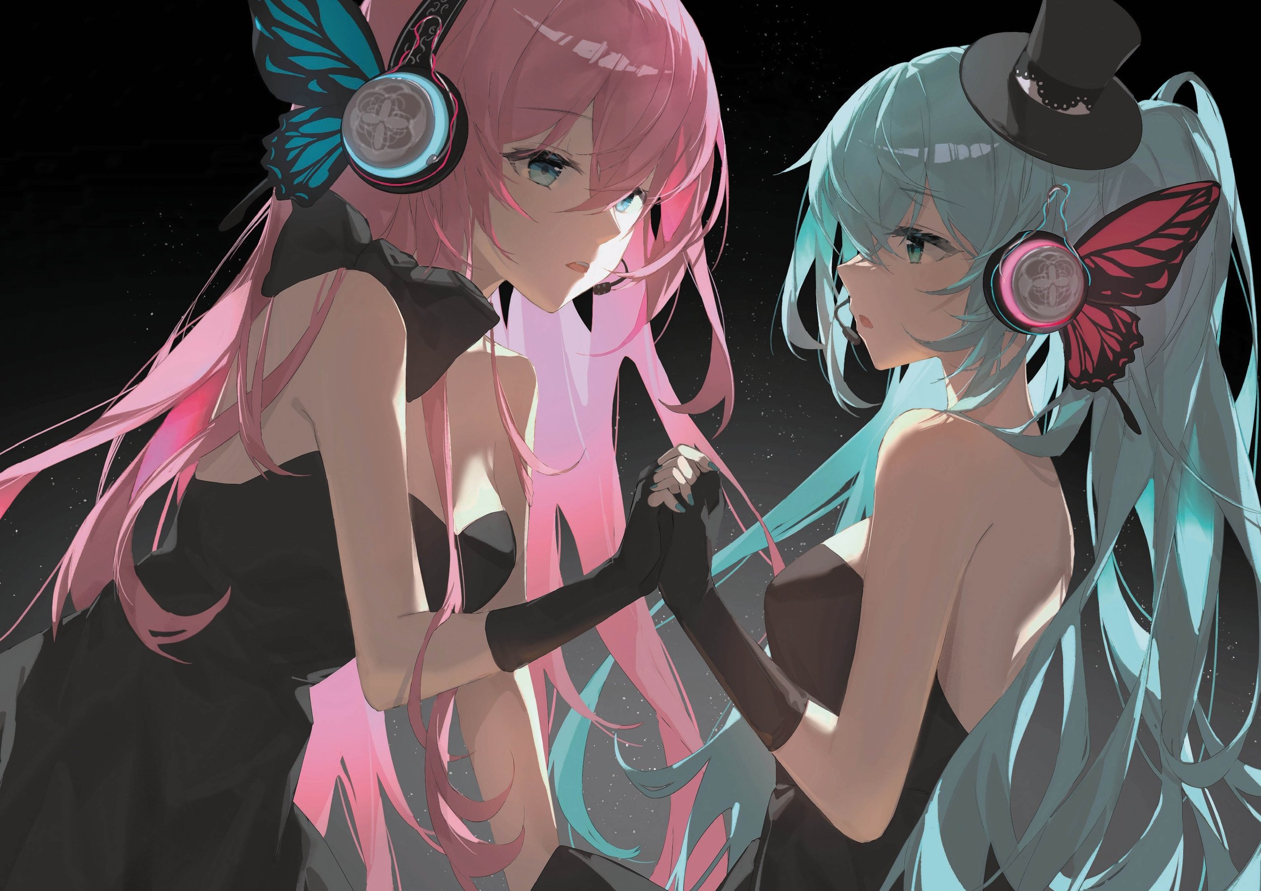 Plakat A1 Vocaloid Megurine Luka Hatsune Miku