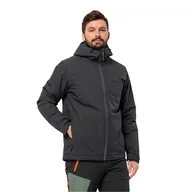 Kurtki męskie - Męska kurtka  Jack Wolfskin WISPER INS JKT M black - M - miniaturka - grafika 1