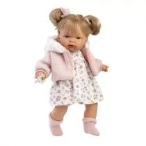Płączaca lalka Joelle 38cm Llorens - Lalki dla dziewczynek - miniaturka - grafika 1