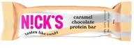 Czekolada - NICK`S Baton Protein Czekolada słony karmel bez cukru 50g - miniaturka - grafika 1
