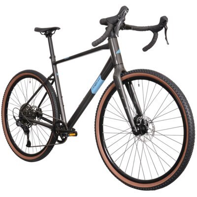 Rower gravel MBM Terea M20.5 28 cali męski Tytanowy szary