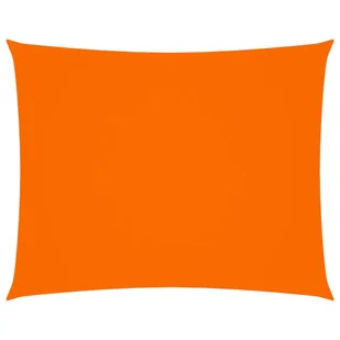 vidaXL Żagiel ogrodowy, tkanina Oxford, prostokąt 3,5x4,5 m, pomarańcz 135709 - Parasole ogrodowe - miniaturka - grafika 7