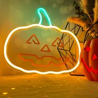 Taśmy LED - Neon LED Wesoła dynia pomarańczowy Forever Light - miniaturka - grafika 1