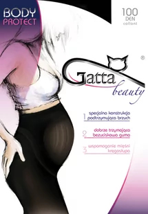 RAJSTOPY GATTA BODY PROTECT 100 (kolor Nero, rozmiar 2) - Rajstopy - miniaturka - grafika 1